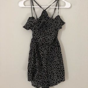 Polka dot romper